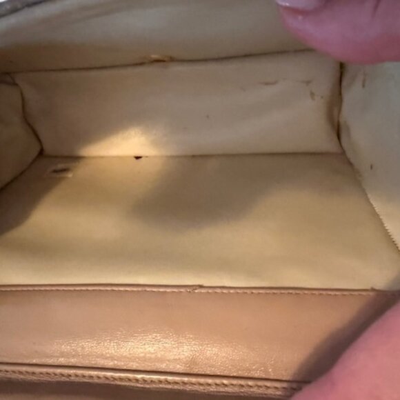 CHANEL 24K  CC Classic Vintage Single Flap Bag Timeless Chain Purse - Picture 5 of 7